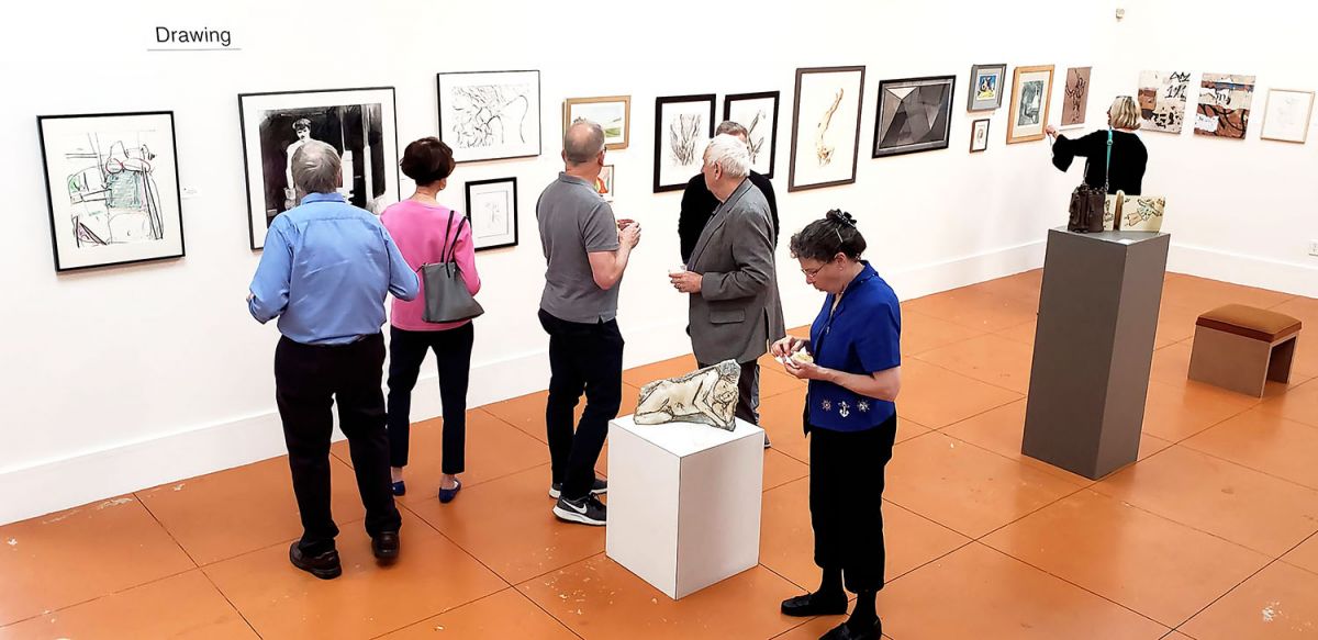 PHOTOS: Gala Reception for 2019 Opening Exhibitions at Barn Gallery ...