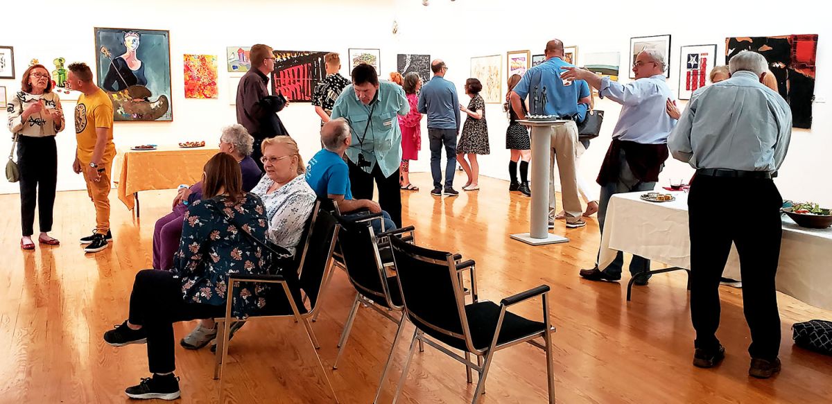 PHOTOS: Gala Reception for 2019 Opening Exhibitions at Barn Gallery ...