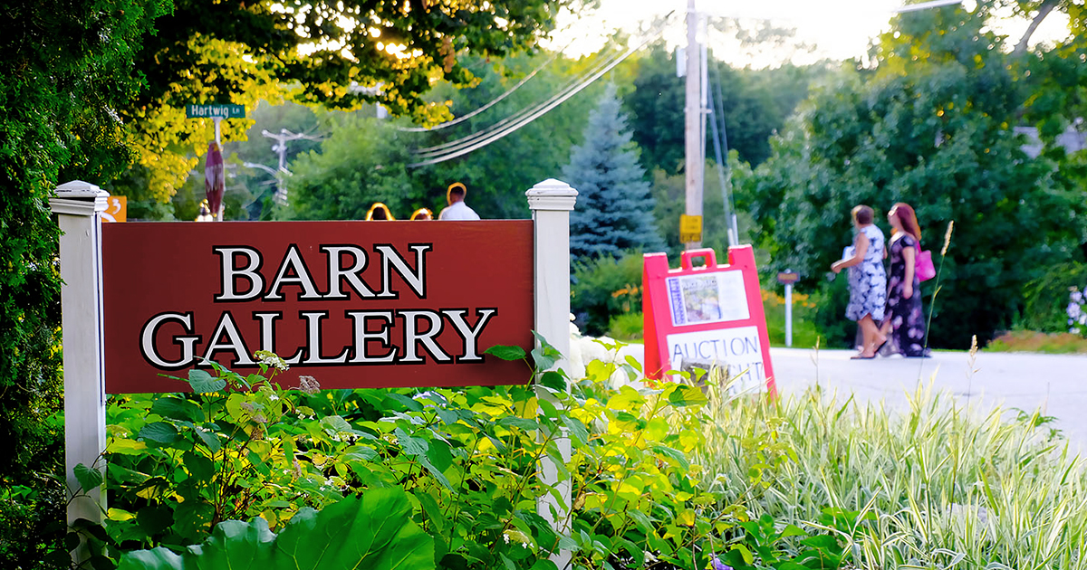 Barn Gallery - OAA Art Auction - Ogunquit, Maine