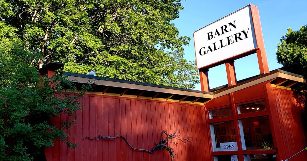 Going Coastal exhibition at Barn Gallery - Ogunquit Art Association, Maine