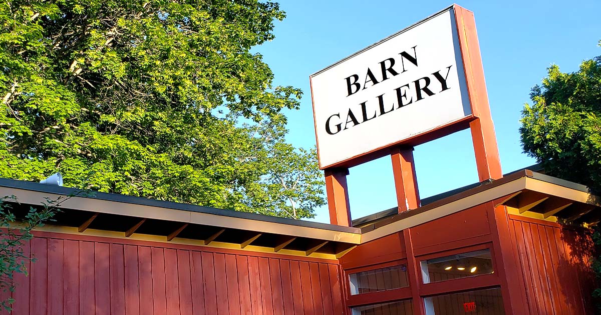 Going Coastal exhibition at Barn Gallery - Ogunquit Art Association, Maine