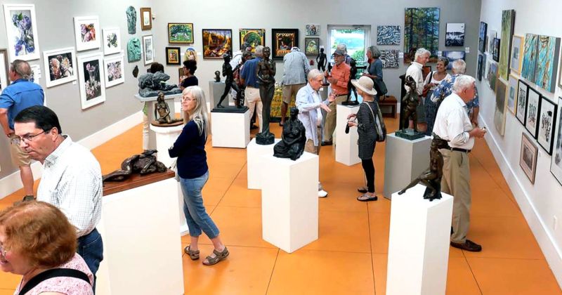PHOTOS: August Gala Reception for Late Summer Exhibitions at Barn ...