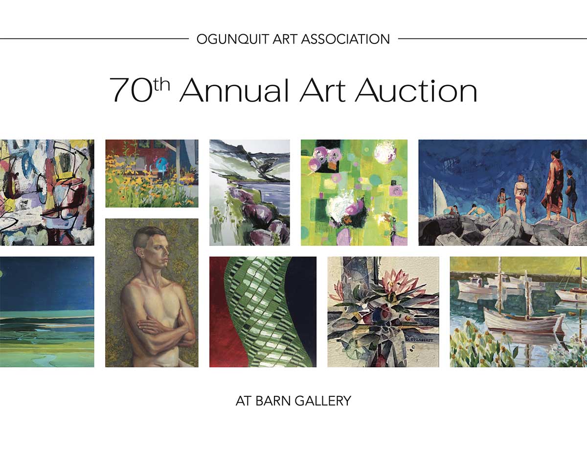 Barn Gallery - Ogunquit Art Association 70th Annual Art Auction 2024