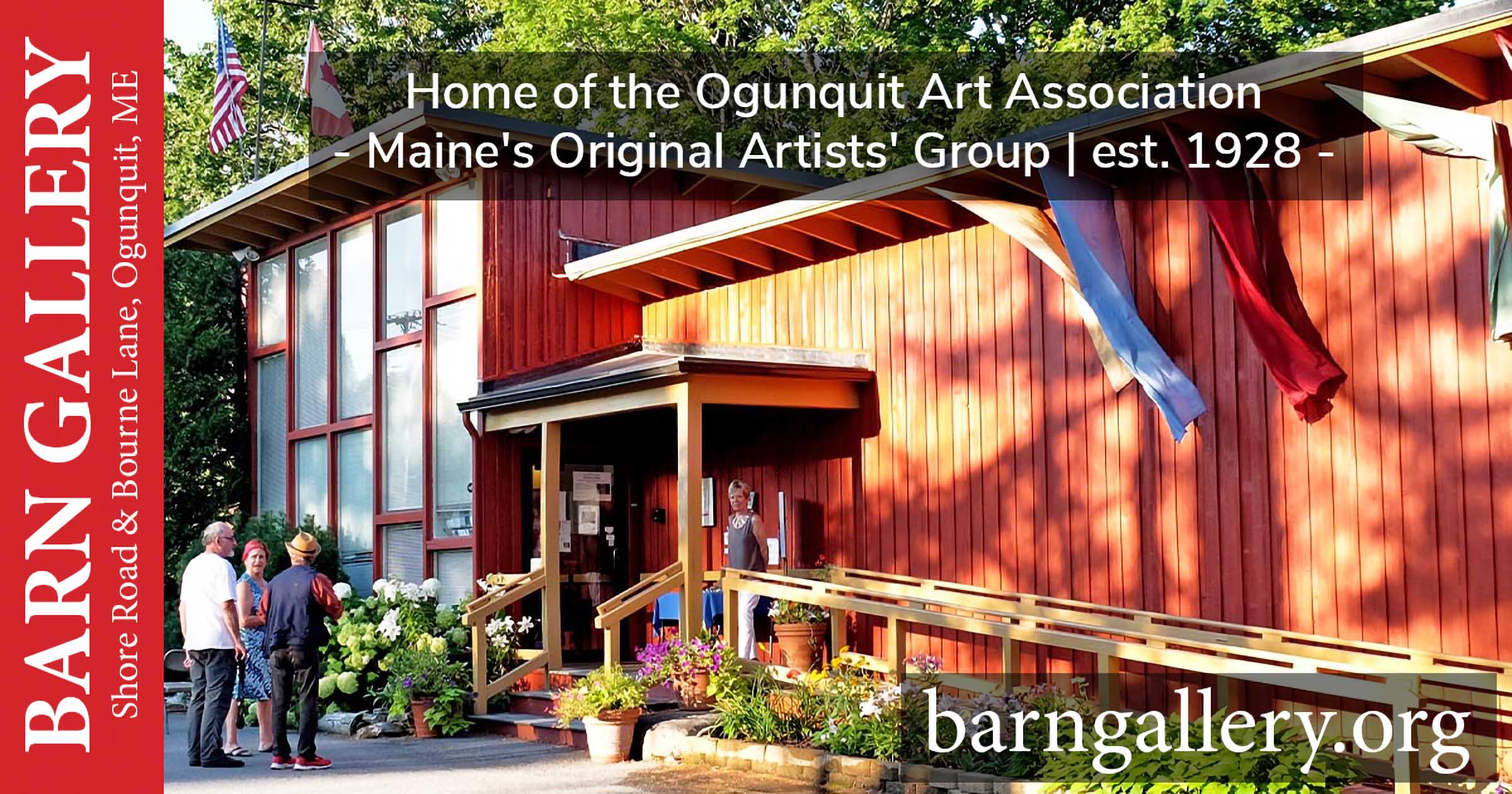 Barn Gallery 2024 Ogunquit Art Association Wide 