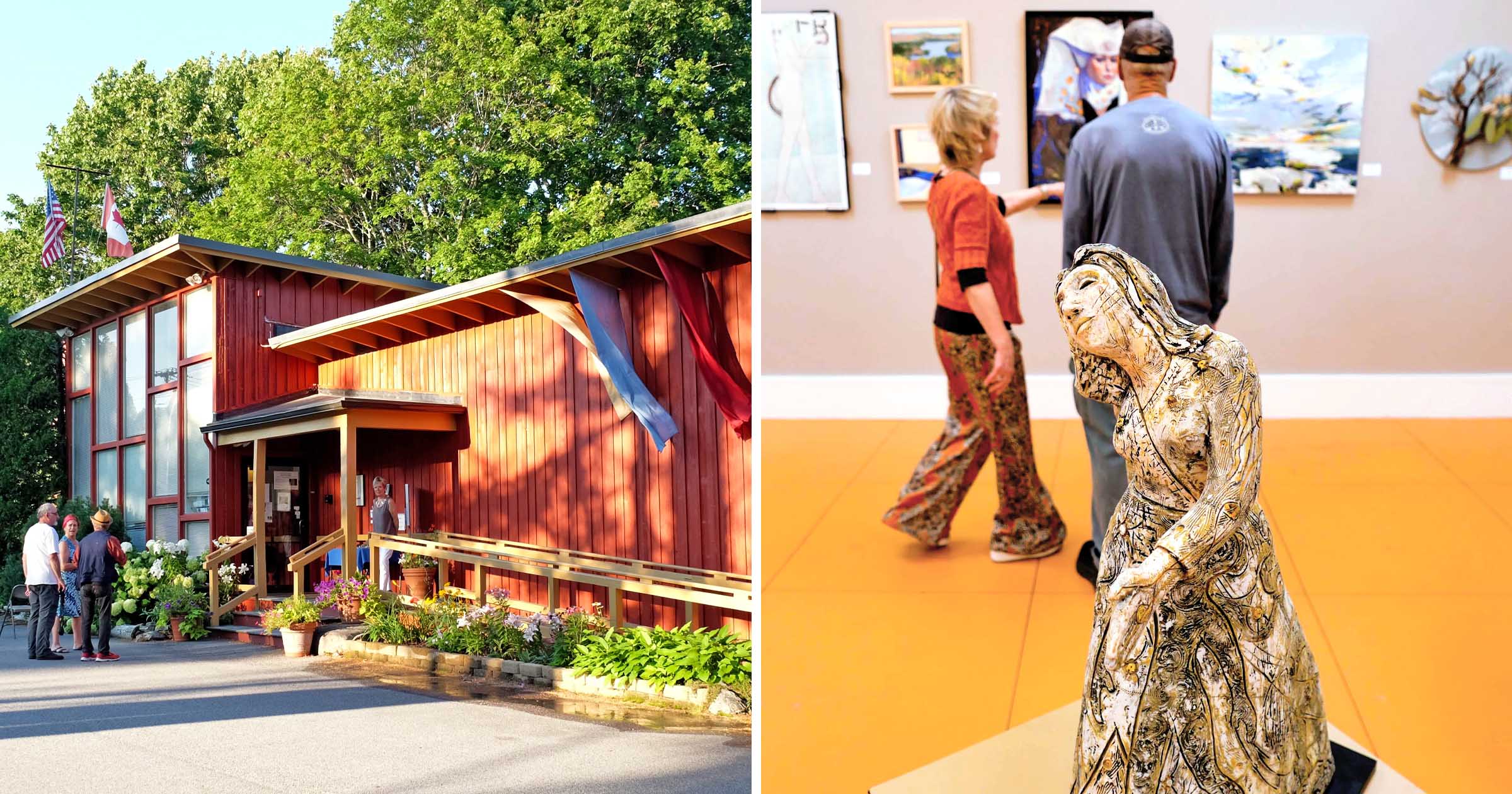 DIGITAL EXHIBITION: Mid-Season Art Exhibitions 2024 at Barn Gallery in Ogunquit Maine