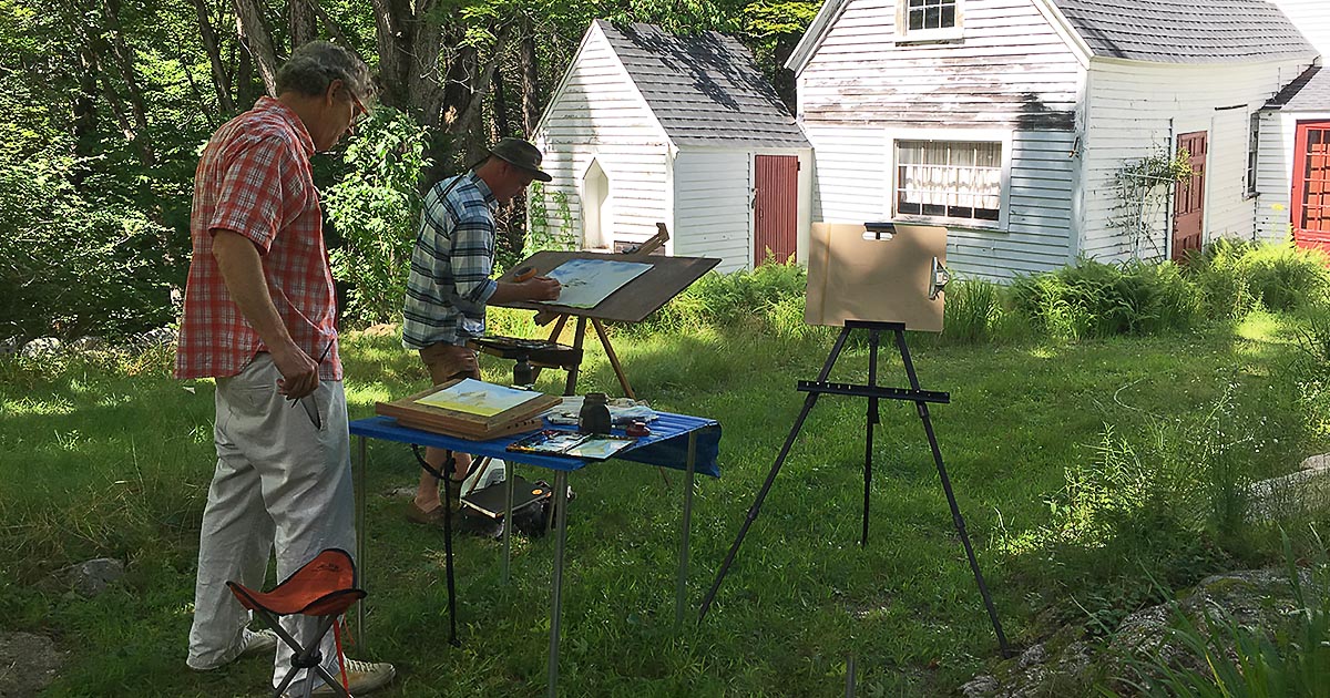 Barn Gallery - Ogunquit Art Association: Plein Air Workshop: Russel Whitten