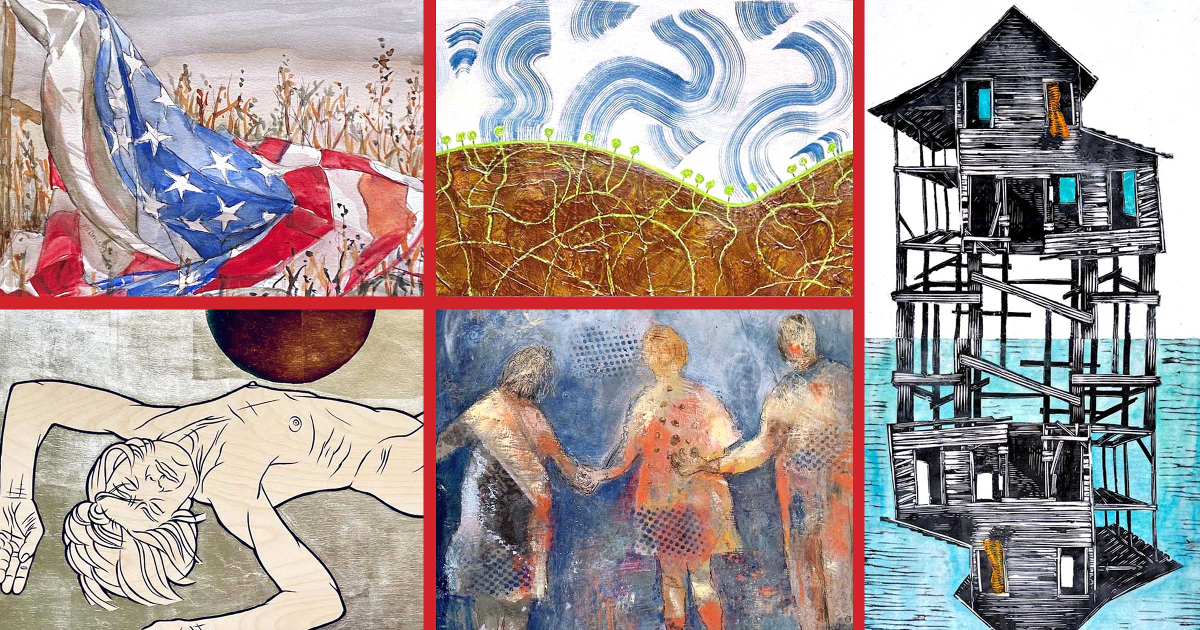 OAA Expressions - Opening Art Exhibitions Barn Gallery - Ogunquit Art Association - Maine
