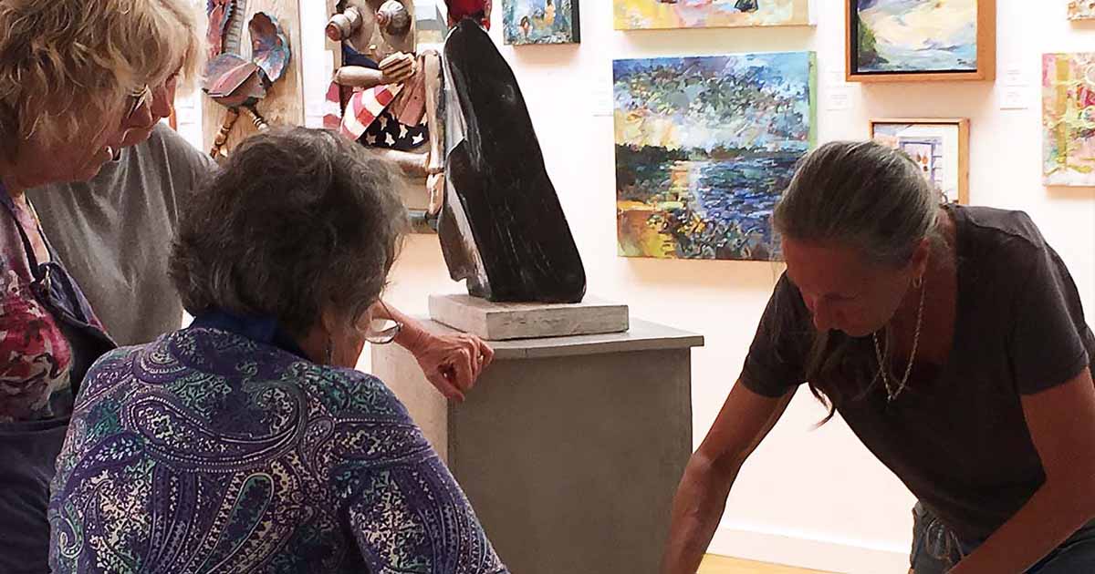 Jayne Adams Painting Workshop Barn Gallery Ogunquit, Maine