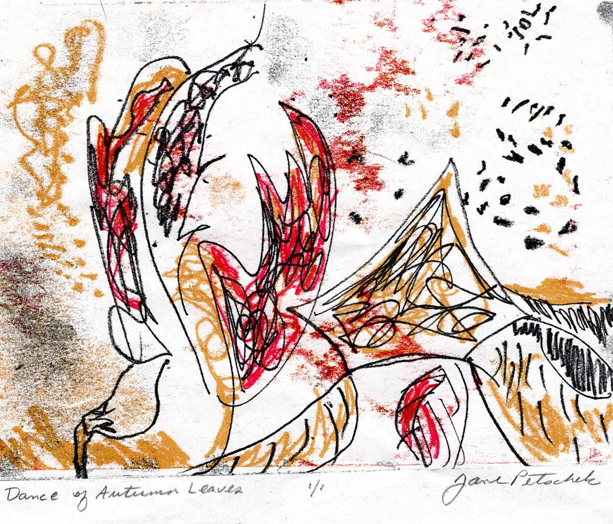 Barn Gallery - Ogunquit Art Association: Jane Petschek - Direct Trace Monotypes - Ogunquit Art Association