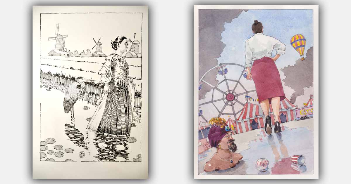 Artist Charles Cramer - Ogunquit Art Association - Barn Gallery