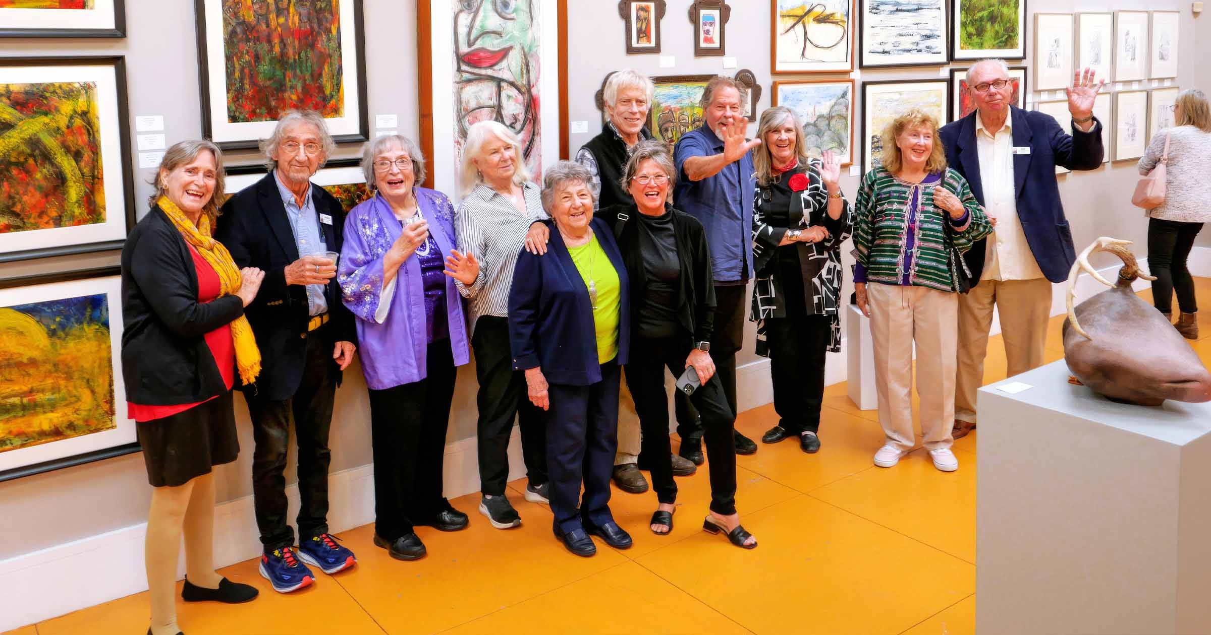 Fall Reception - Barn Gallery - Ogunquit Art Association 2025