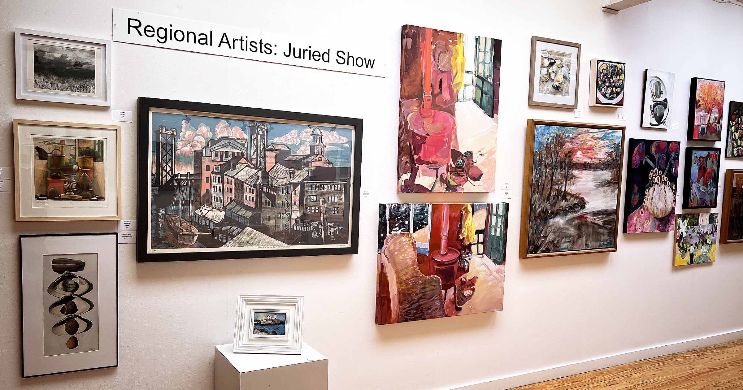 Opening Art Exhibitions 2026 at Barn Gallery in Ogunquit Maine - Regional Artists: An Open, Juried Show